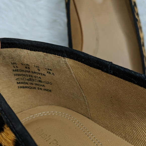 Hush Puppies Leopard Print Tassel Flats - Picture 7 of 8